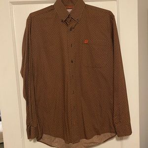 Cinch Men’s Long Sleeve Button Down Size S